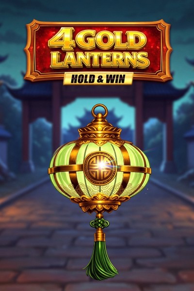 4 Gold Lanterns Hold & Win slot at Cleobetra Casino